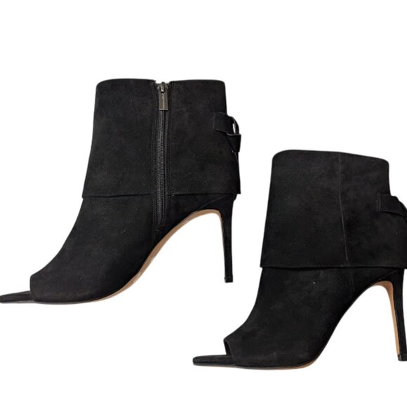 Vince Camuto Women's Amesha Open Toe Stiletto Heel Ankle Bootie Size 8.5 NWOB - Picture 2 of 9